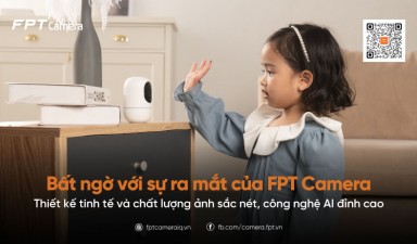 Bất ngờ với sự ra mắt của FPT Camera: Thiết kế tinh tế và chất lượng ảnh sắc nét, công nghệ AI đỉnh cao